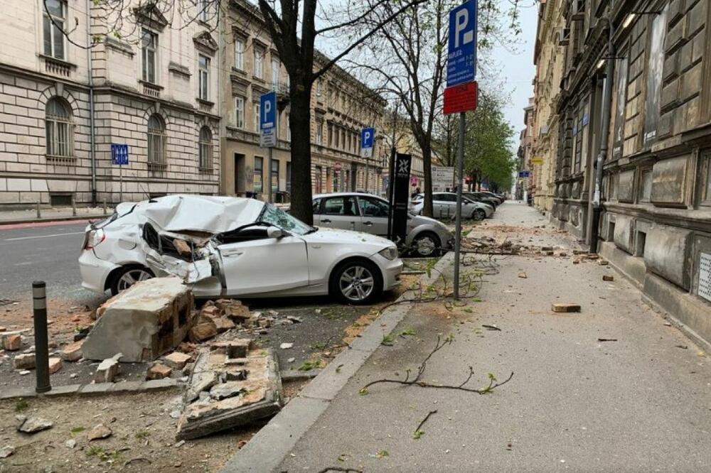 Zagreb nakon zemljotresa, Foto: Zagreb nakon zemljotresa