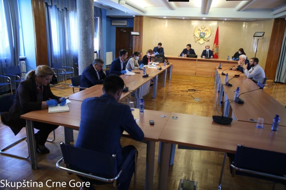 Sa zajedničke sjednice odbora, Foto: Skupština Crne Gore
