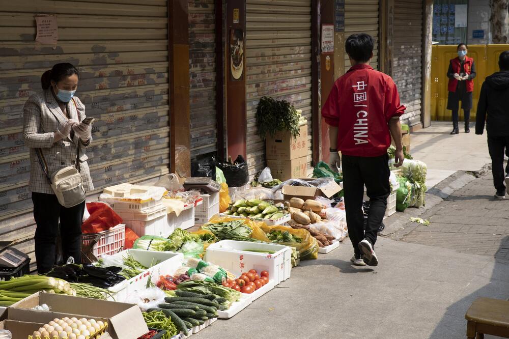 Pijaca u Vuhanu, Foto: AP/BETA
