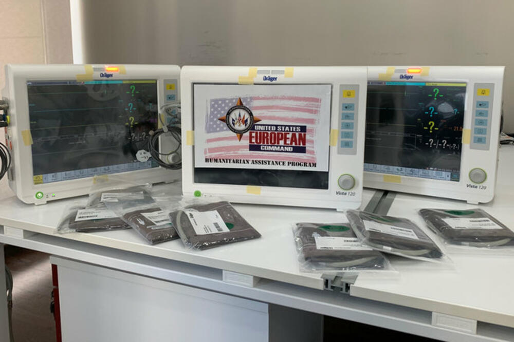 Donirana medicinska oprema, Foto: NATO
