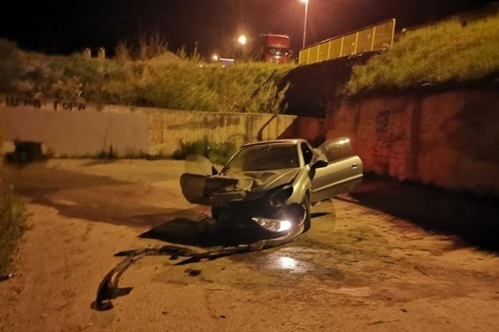 Vozilo kojim je upravljao Đurđević, Foto: Jadranka Ćetković