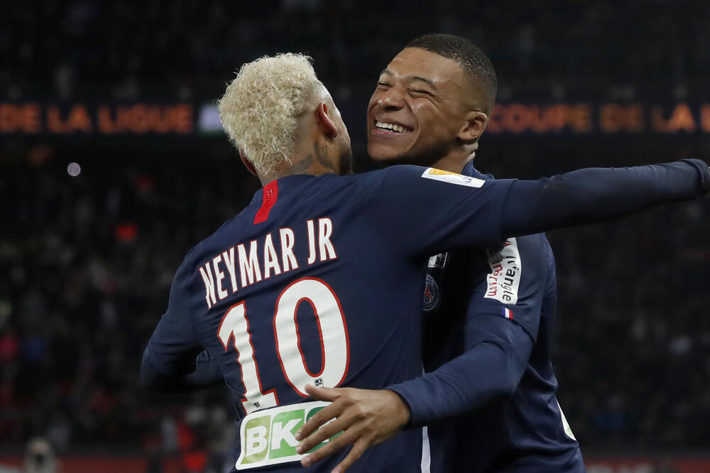 Nejmar i Mbape, Foto: Thibault Camus