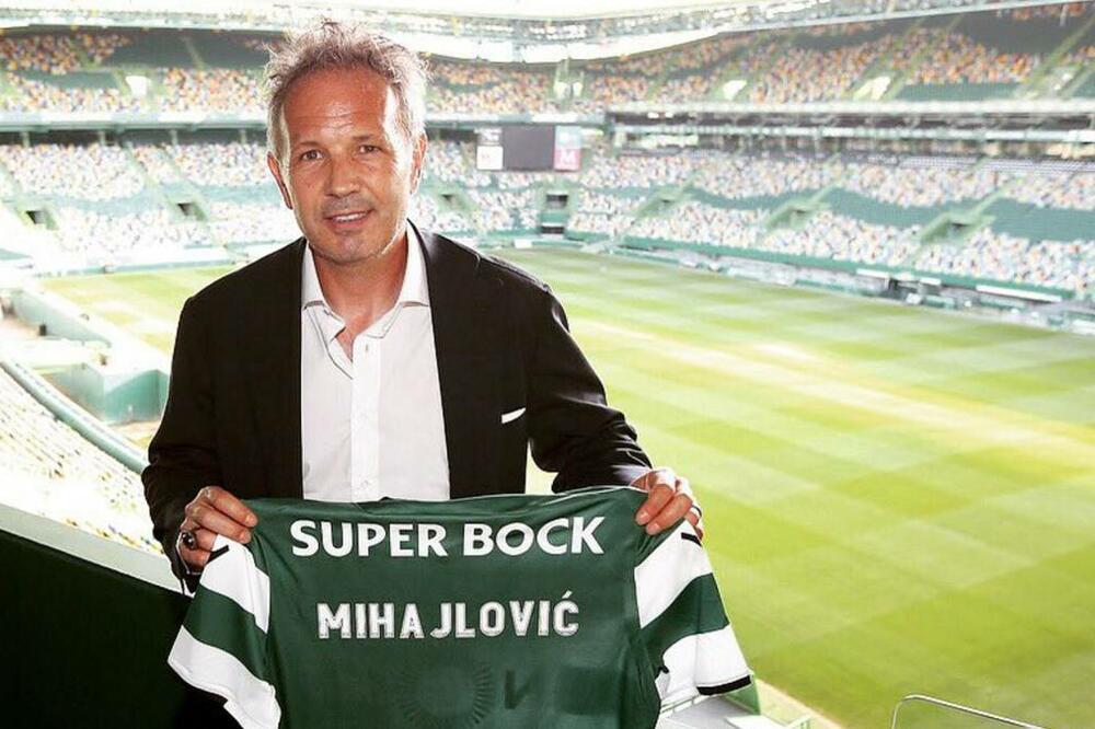 Mihajlović na predstavljanju u Lisabonu