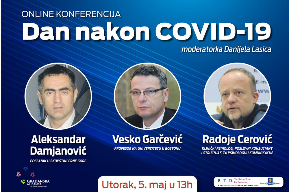 Online konferencija "Dan nakon COVID19", Foto: Građanska alijansa, Građanska alijansa