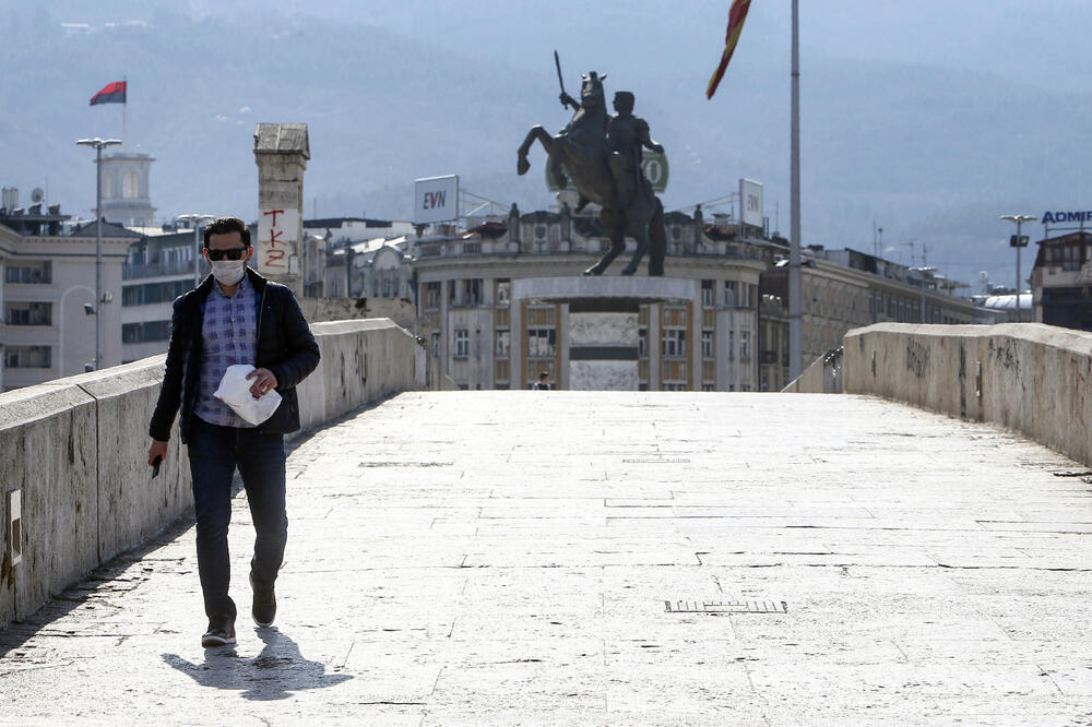 Detalj iz Skoplja, Foto: AP/Boris Grdanoski
