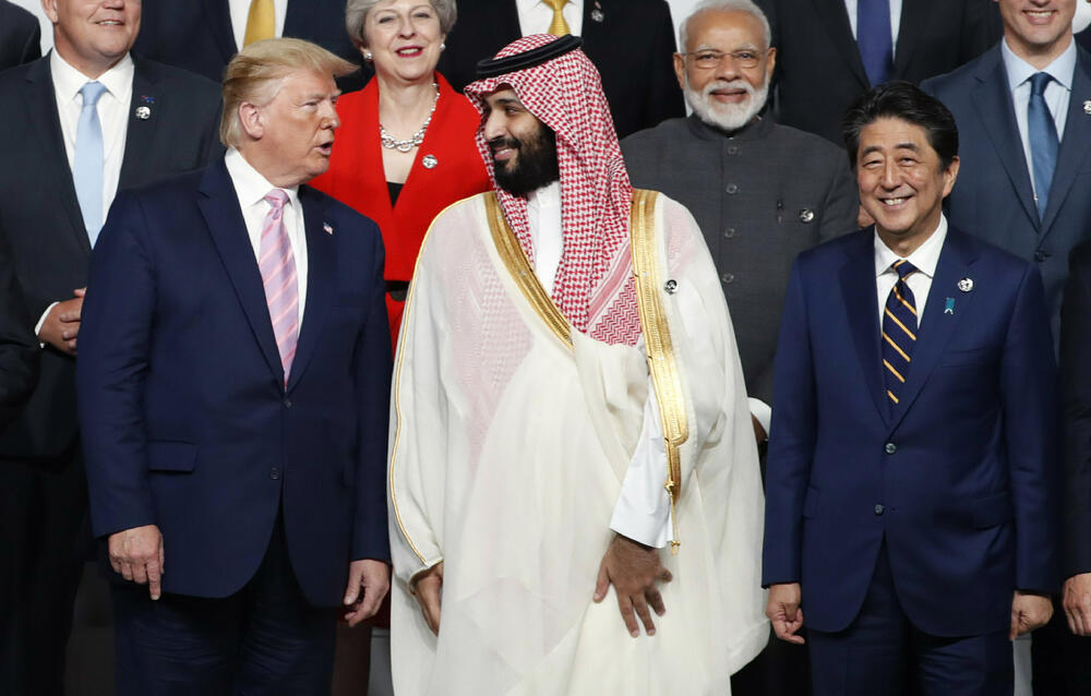 Tramp i princ Muhamed na samitu G-20 u Japanu, Foto: AP
