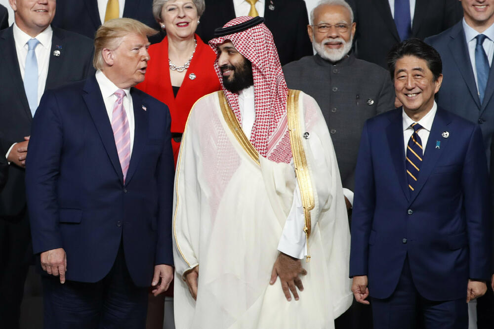 Tramp i princ Muhamed na samitu G-20 u Japanu, Foto: AP