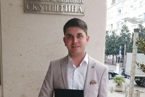 Milan Raičević najbolji student UCG-a iz oblasti društvenih nauka