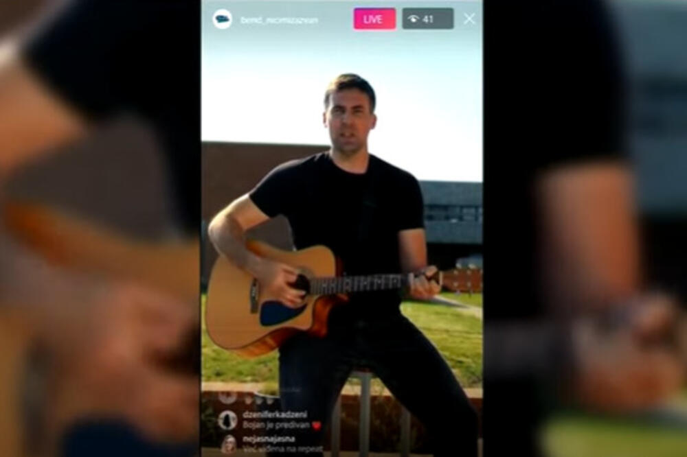 Sa snimanja spota za pjesmu "Heroj", Foto: AP