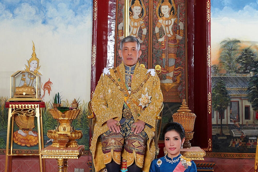 Rama X i ljubavnica, 27.8.2019., Foto: Handout