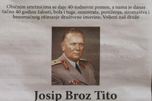 "Poslije Broza - samo muka, bruka i nervoza"