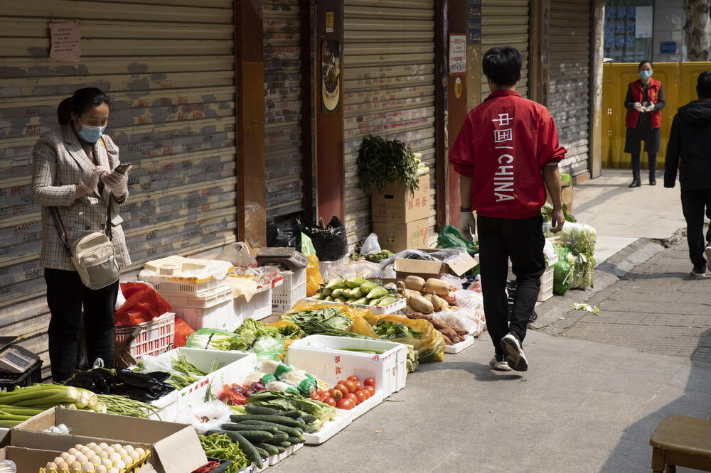 Detalj iz Vuhana, Foto: AP/Ng Han Guan