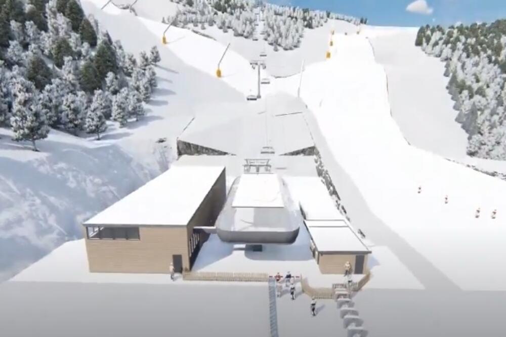 Izvođaču novac unaprijed: Budući ski-centar Žarski kod Mojkovca, Foto: Gov.me
