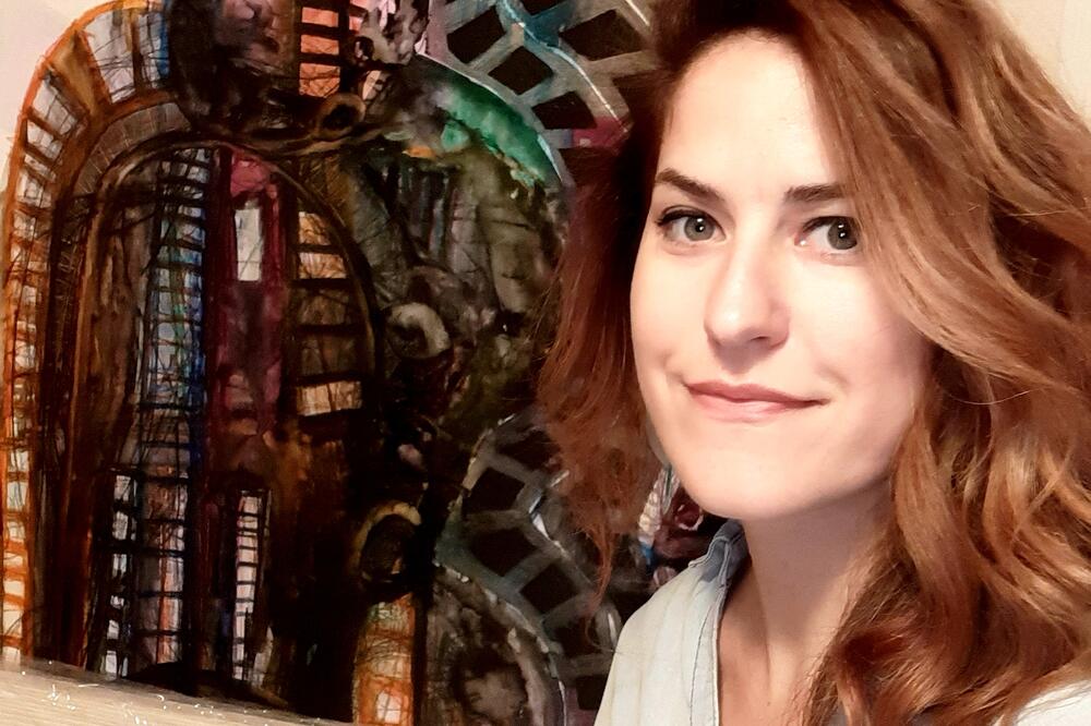 Slikarka Dijana Lazović, Foto: Privatna arhiva