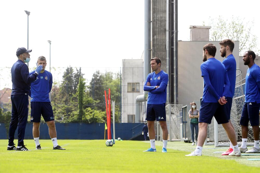 Trening fudbalera Dinama, Foto: Damir SENCAR