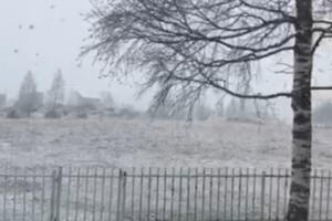 Pao snijeg na Žabljaku
