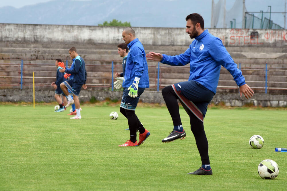 Trening FK Sutjeska, Foto: Luka Zeković, Luka Zeković