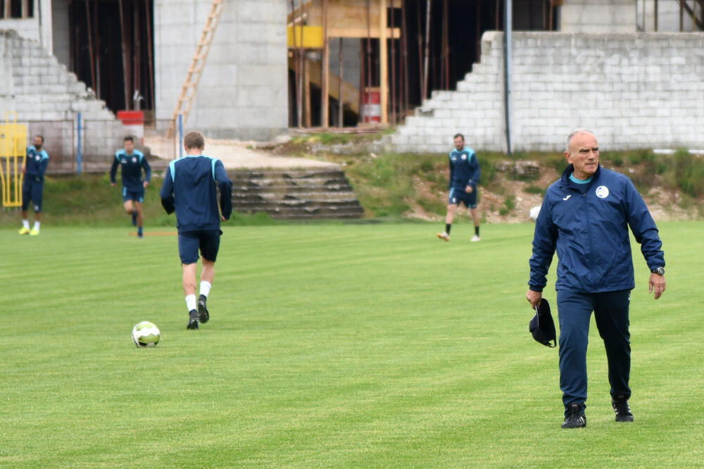 Današnji trening Sutjeske, Foto: Luka Zeković
