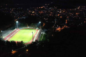 Pljevlja: Stadion pod Golubinjom dobio reflektore