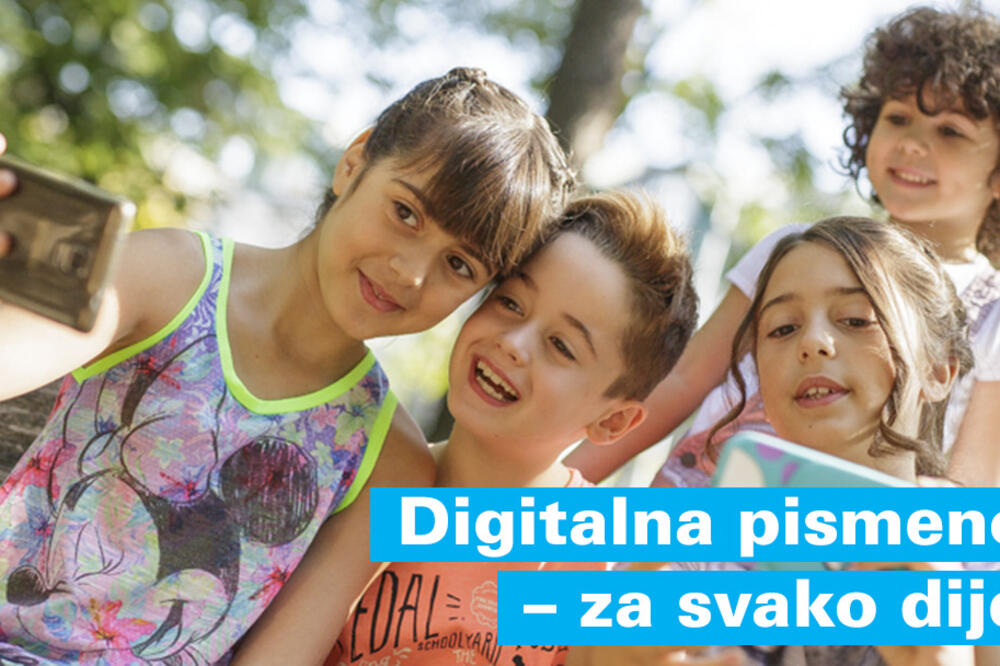 Digitalna pismenost - za svako dijete, Foto: Ministarstvo prosvjete