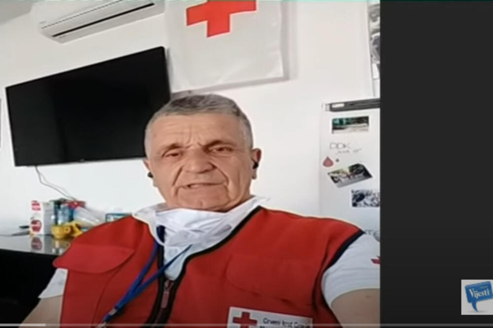 Dragan Nikolić za Boje jutra, Foto: Crveni krst Crne Gore
