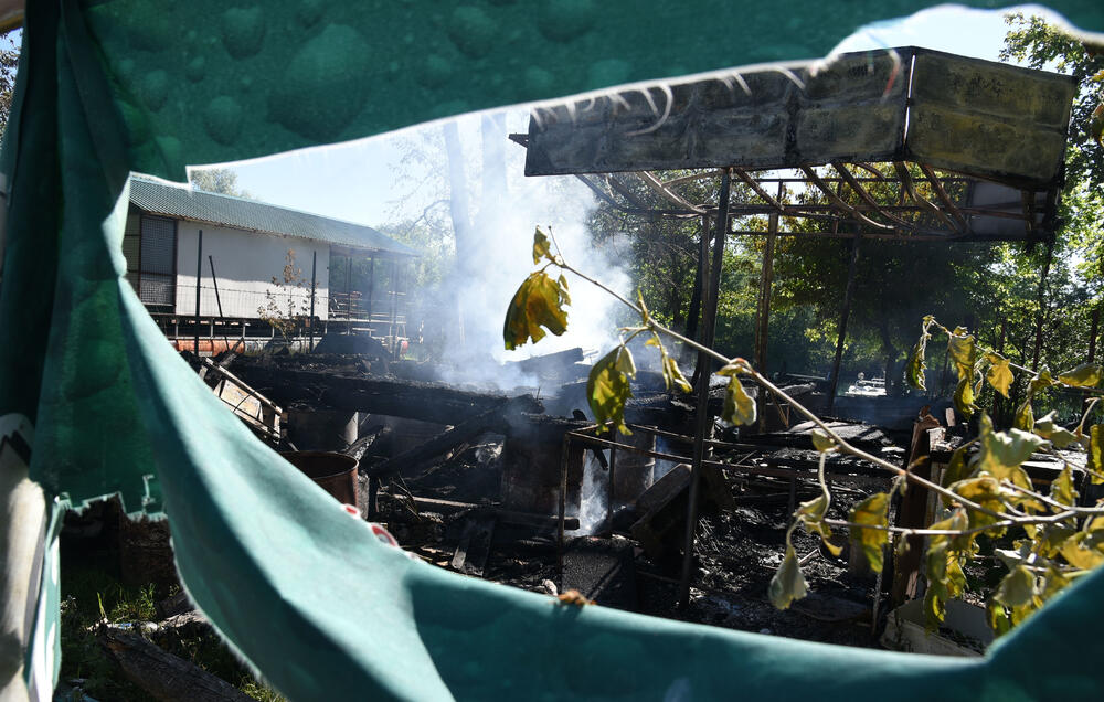 Objekat potpuno uništen u požaru