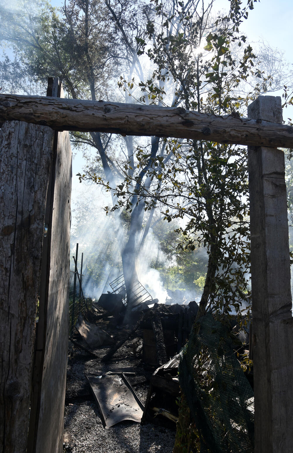 Objekat potpuno uništen u požaru