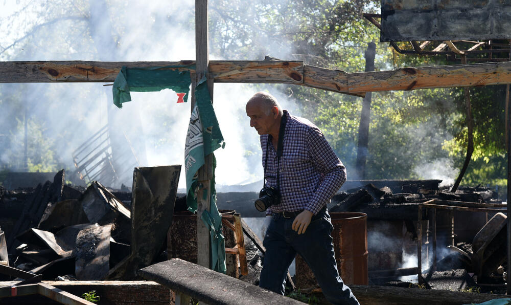 Objekat potpuno uništen u požaru