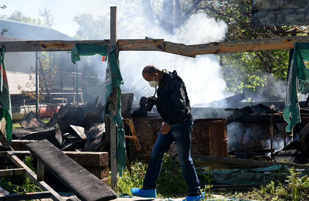 Objekat potpuno uništen u požaru