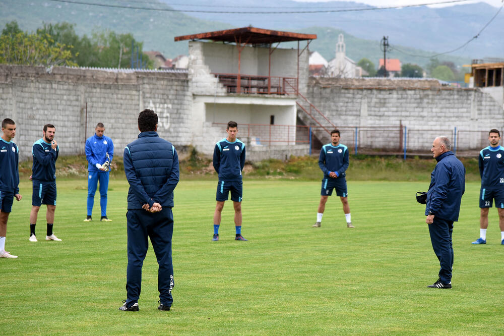 Fudbaleri Sutjeske, Foto: Luka Zeković