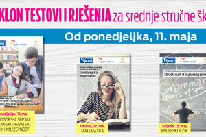 Testovi za srednje stručne škole uz Vijesti
