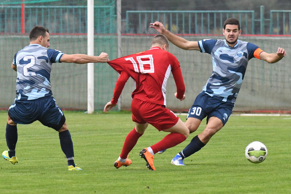 Sa utakmice OFK Titograd - Petrovac, Foto: Savo Prelević