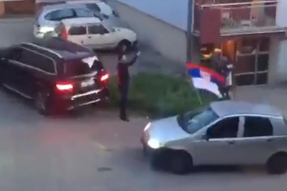 Sa objavljenog snimka, Foto: Screenshot/twitter.com/nedavimobgd