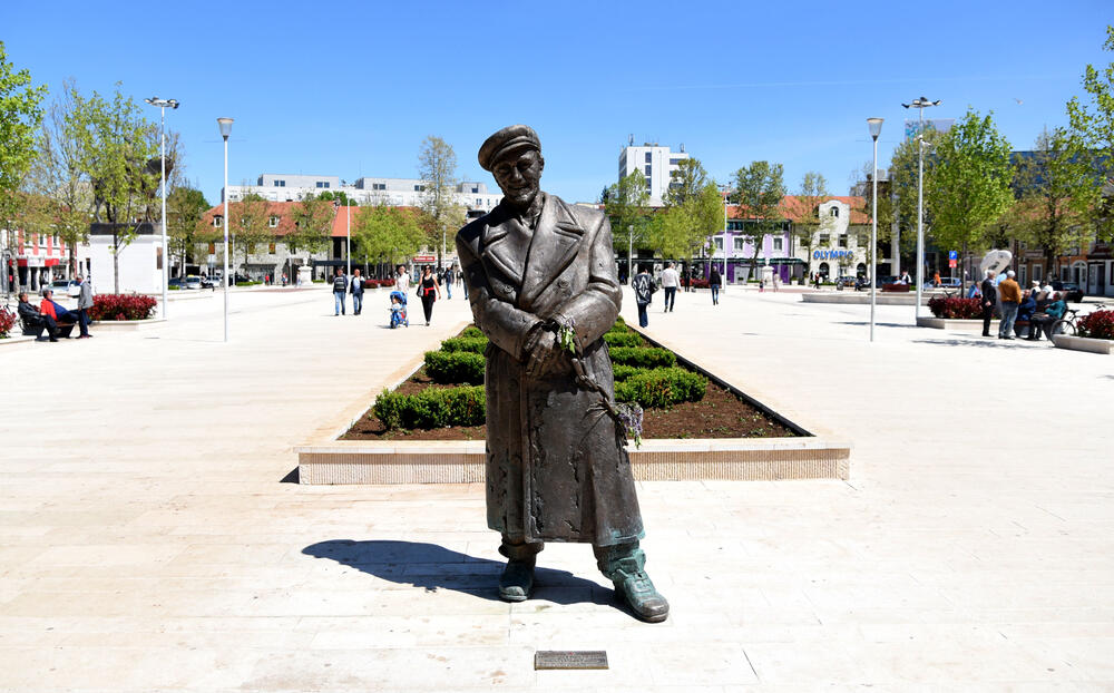 Simbol antifažizma: Spomenik Ljubu Čupiću u Nikšiću, Foto: Luka Zeković