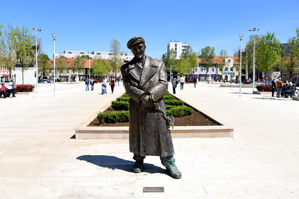 Simbol antifažizma: Spomenik Ljubu Čupiću u Nikšiću, Foto: Luka Zeković