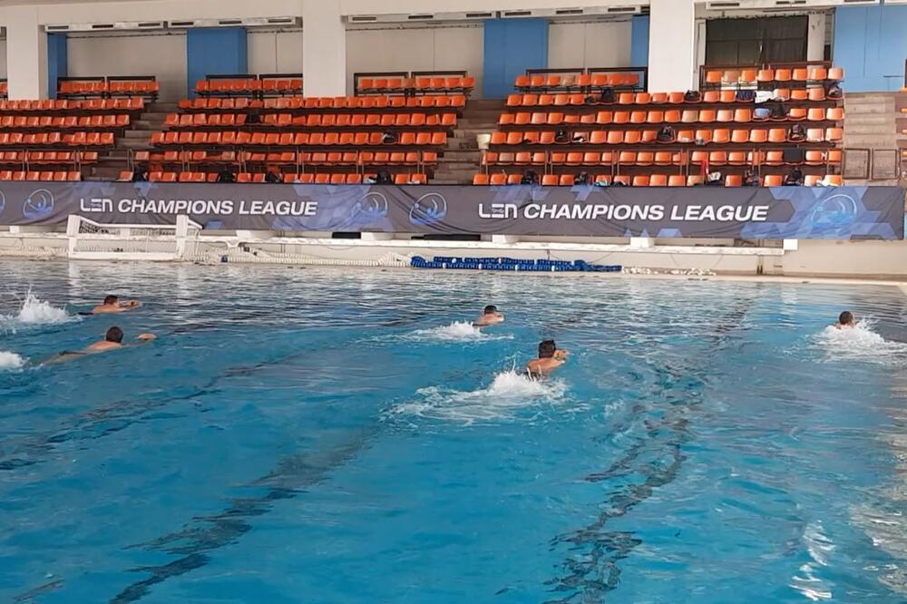 Sa treninga vaterpolista