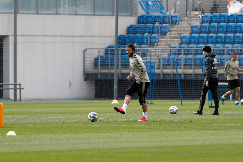Ramos na treningu, Foto: Real Madrid