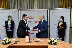Potpisan sporazum o poslovnoj saradnji Pošte Crne Gore i kompanije...
