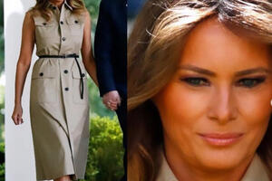 Melanija Tramp: Savršen izbor obuće uz jednostavnu haljunu