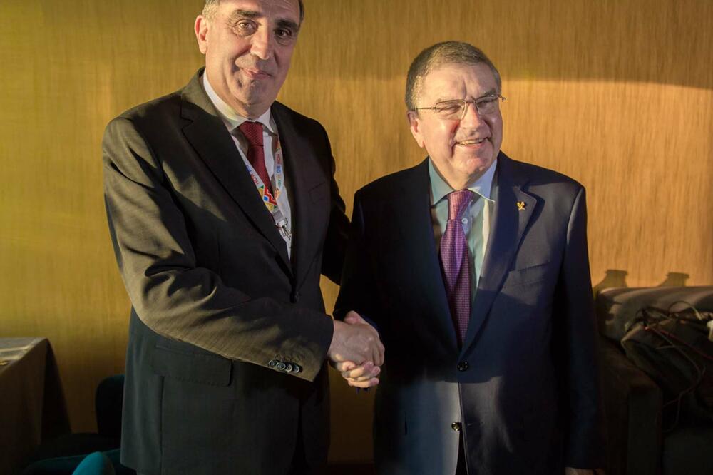 Simonović i Bah ljetos u Budvi, Foto: COK