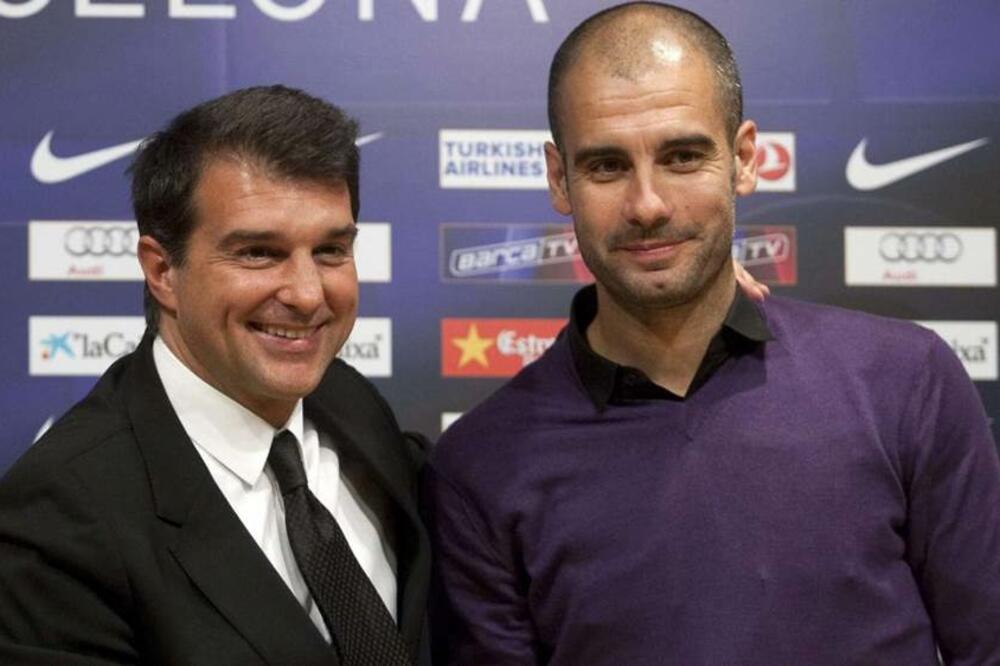 Laporta i Gvardiola 2008. godine