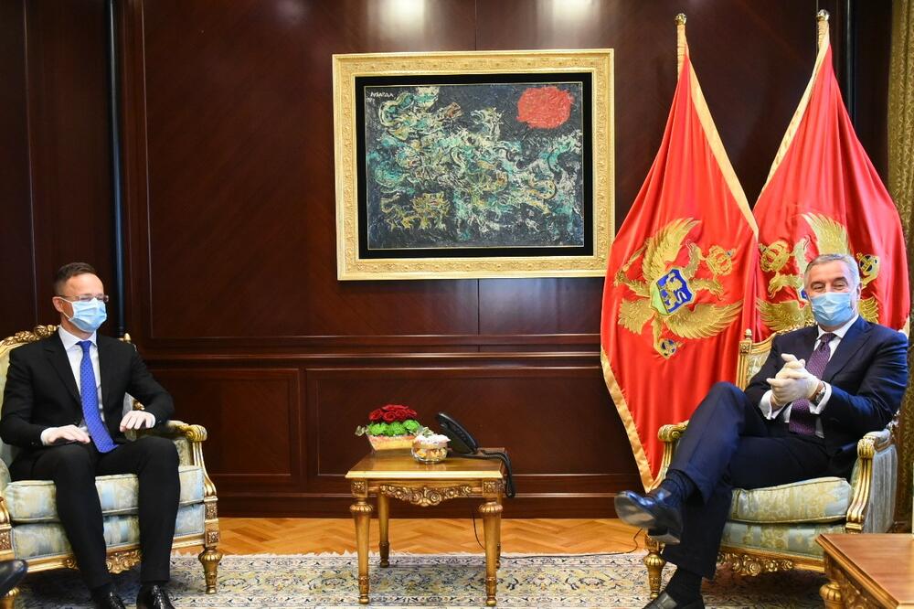 Đukanović i Sijarto, Foto: Predsjednik.me