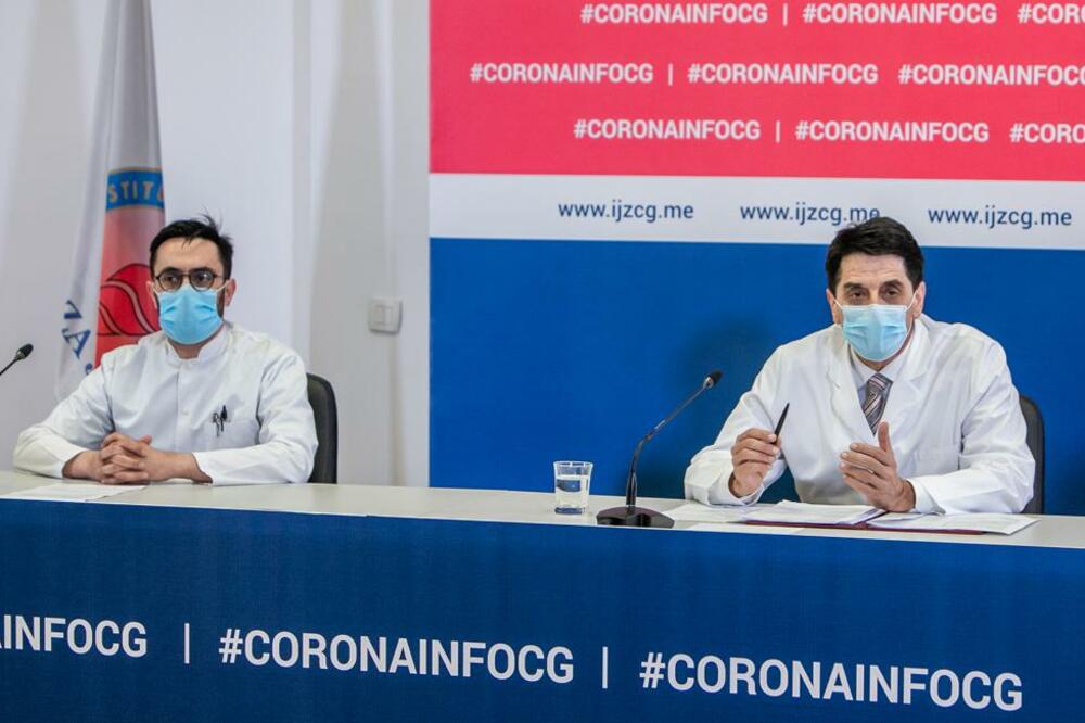 Begić i Lazović na pres konferenciji, Foto: PR centar