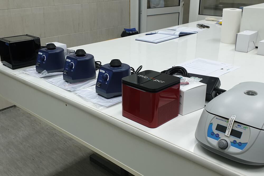 Detalj dijela donirane opreme, Foto: Ministarstvo nauke