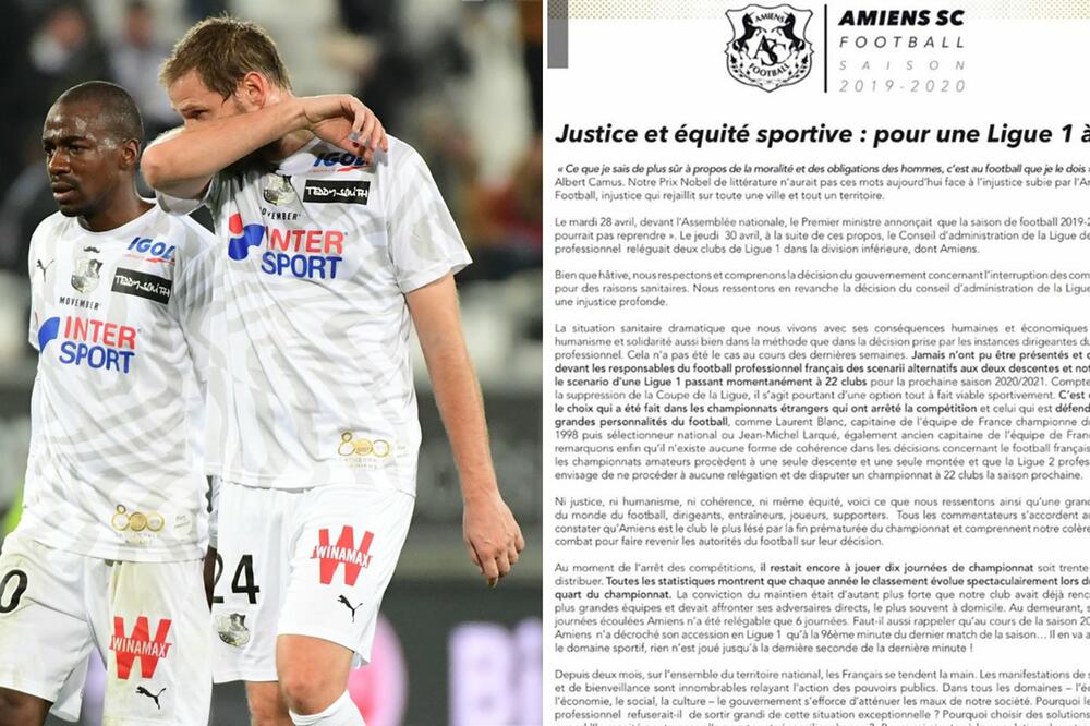 Amijen ne želi da odustane, Foto: Amiens