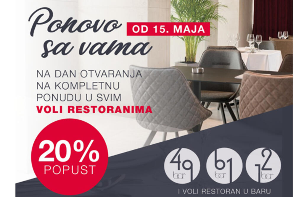 Voli restorani, Foto: PR