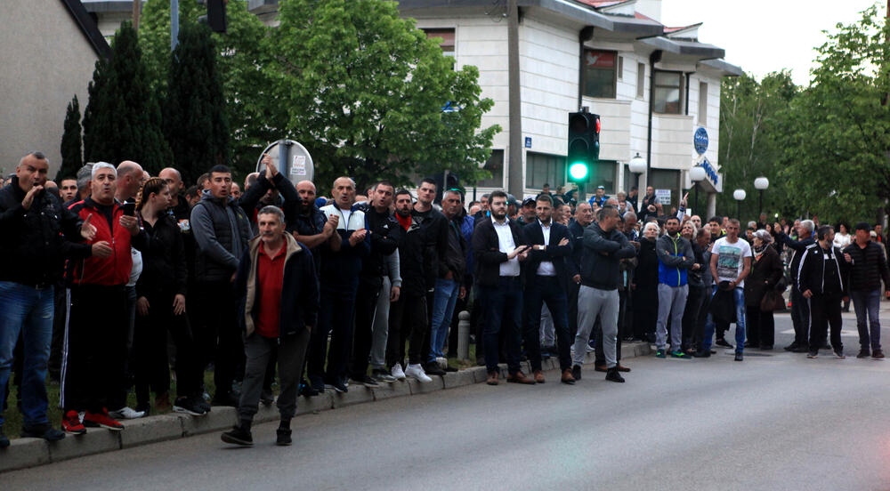 Sa protesta u Nikšiću