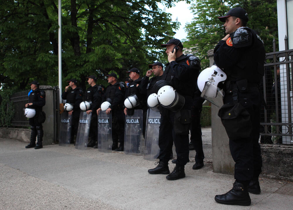 Sa protesta u Nikšiću