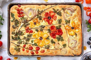 Fokača: Italijanska pogača koju možete prelijepo ukrasiti