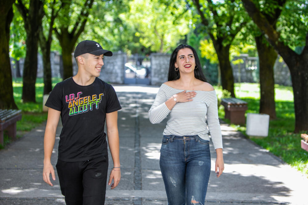 Balša Božović, Nevena Đuretić, Foto: Đorđe Cmiljanić